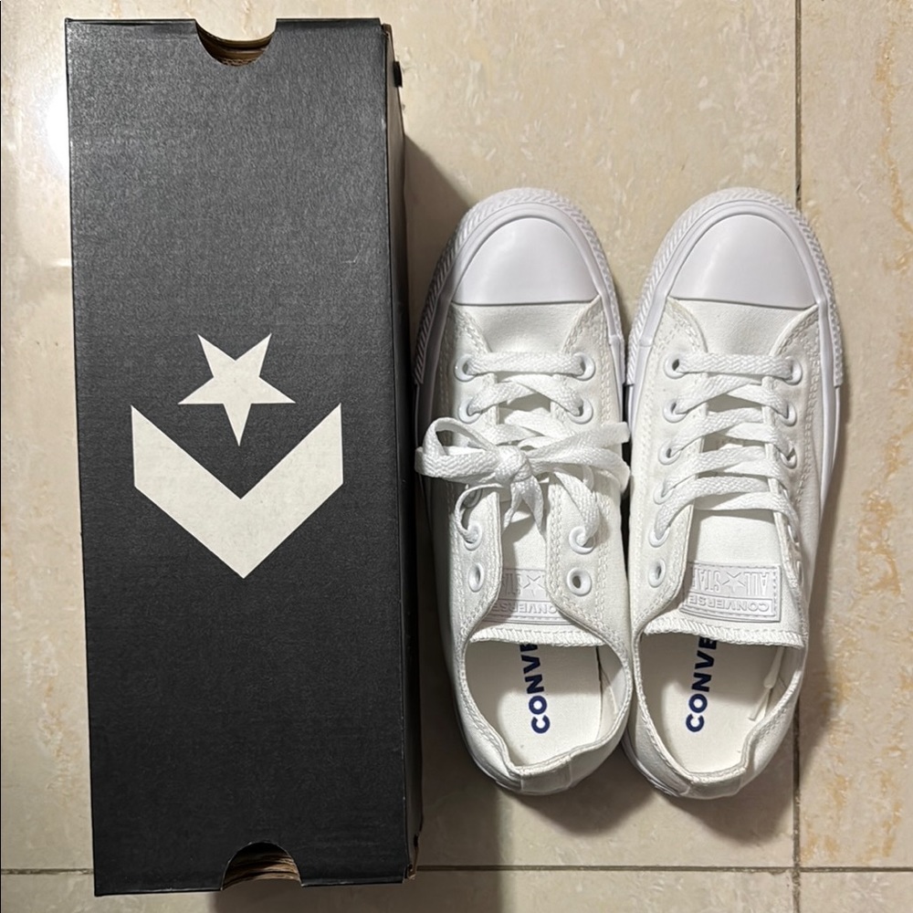 Converse White Sneakers Classic Minimalist Design